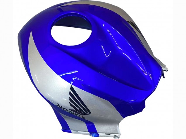 2007-2008 Honda CBR600RR Motorcycle Fairings - Silver Blue Glossy Black Racing Canada Websites