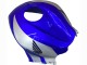 2007-2008 Honda CBR600RR Motorcycle Fairings - Silver Blue Glossy Black Racing Canada Websites