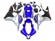 2007-2008 Honda CBR600RR Motorcycle Fairings - Silver Blue Glossy Black Racing Canada Websites