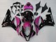 2007-2008 Honda CBR600RR Motorcycle Fairings - Pink Glossy Black Racing Canada Websites