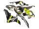 2007-2008 Honda CBR600RR Motorcycle Fairings - Grey Fluorescent Yellow Shark Canada Websites