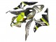 2007-2008 Honda CBR600RR Motorcycle Fairings - Grey Fluorescent Yellow Shark Canada Websites