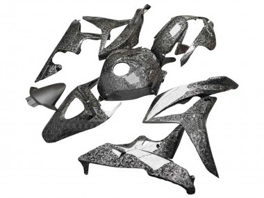2007-2008 Honda CBR600RR Motorcycle Fairings - Black Forged Carbon Fiber Canada Websites