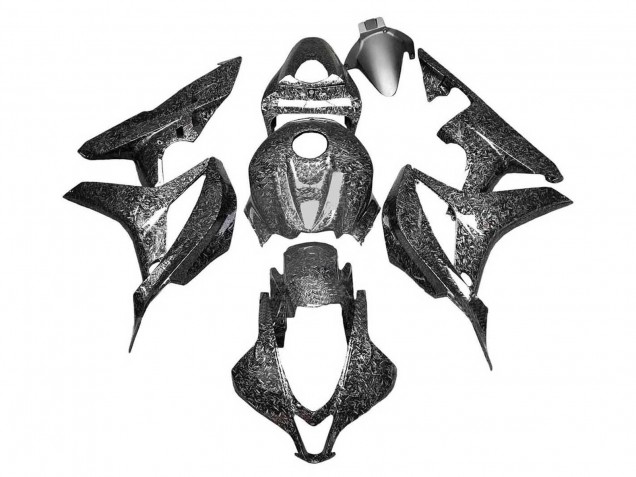 2007-2008 Honda CBR600RR Motorcycle Fairings - Black Forged Carbon Fiber Canada Websites