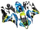 2007-2008 Honda CBR600RR Motorcycle Fairings - Green Yellow Glossy Black Shark 46 Canada Websites