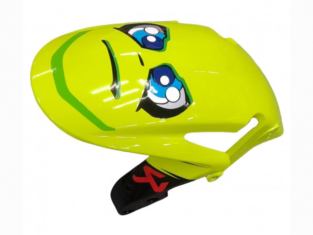 2007-2008 Honda CBR600RR Motorcycle Fairings - Green Yellow Glossy Black Shark 46 Canada Websites