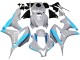 2007-2008 Honda CBR600RR Motorcycle Fairings - Glossy Grey Light Blue Canada Websites