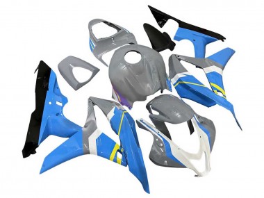 2007-2008 Honda CBR600RR Motorcycle Fairings - Nardo Grey Blue White Glossy Black Canada Websites
