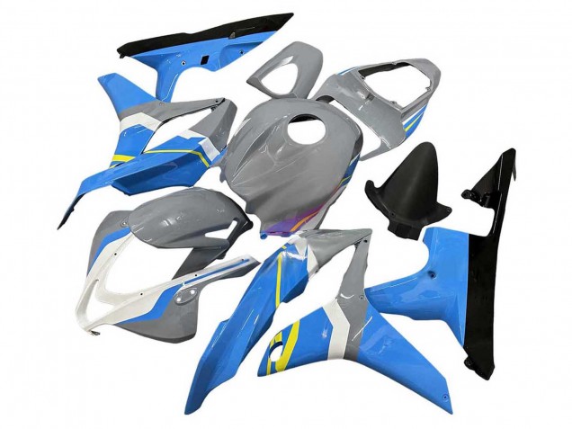 2007-2008 Honda CBR600RR Motorcycle Fairings - Nardo Grey Blue White Glossy Black Canada Websites