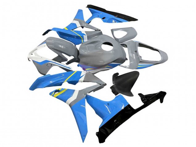2007-2008 Honda CBR600RR Motorcycle Fairings - Nardo Grey Blue White Glossy Black Canada Websites