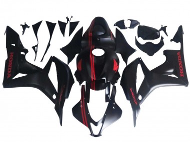 2007-2008 Honda CBR600RR Motorcycle Fairings - Matte Black Red Canada Websites