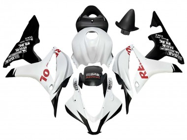 2007-2008 Honda CBR600RR Motorcycle Fairings - White Matte Black Red Repsol Canada Websites