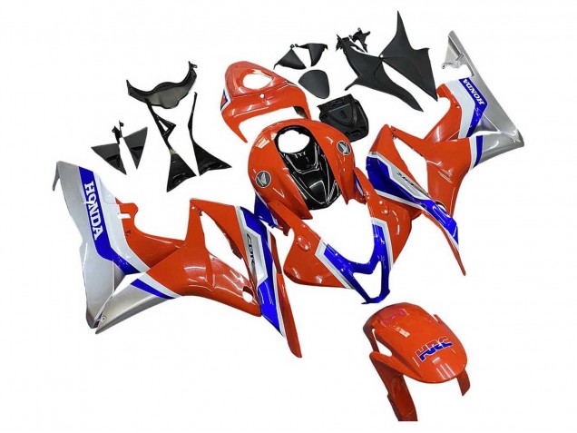 2007-2008 Honda CBR600RR Motorcycle Fairings - Silver Blue Red HRC Canada Websites