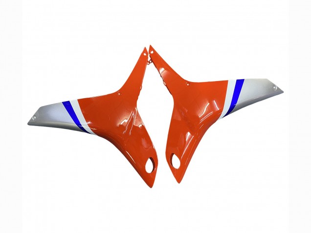 2007-2008 Honda CBR600RR Motorcycle Fairings - Silver Blue Red HRC Canada Websites