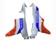 2007-2008 Honda CBR600RR Motorcycle Fairings - Silver Blue Red HRC Canada Websites