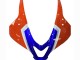 2007-2008 Honda CBR600RR Motorcycle Fairings - Silver Blue Red HRC Canada Websites