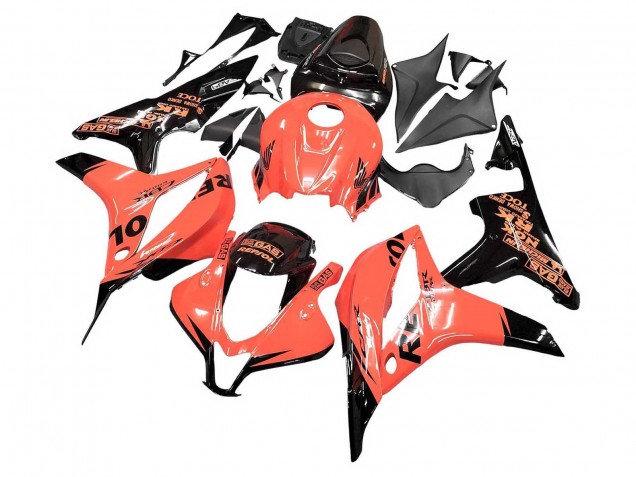 2007-2008 Honda CBR600RR Motorcycle Fairings - Orange Glossy Black Repsol Canada Websites
