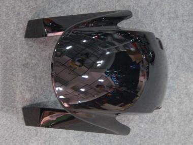 2007-2008 Honda CBR600RR Motorcycle Fairings - Glossy Black Orange Flame Canada Websites