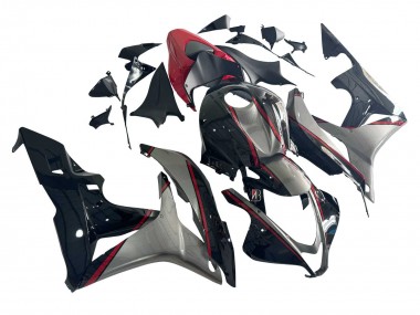 2007-2008 Honda CBR600RR Motorcycle Fairings - Silver Red Glossy Black Canada Websites