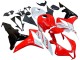 2007-2008 Honda CBR600RR Motorcycle Fairing - White Red Glossy Black Canada Websites