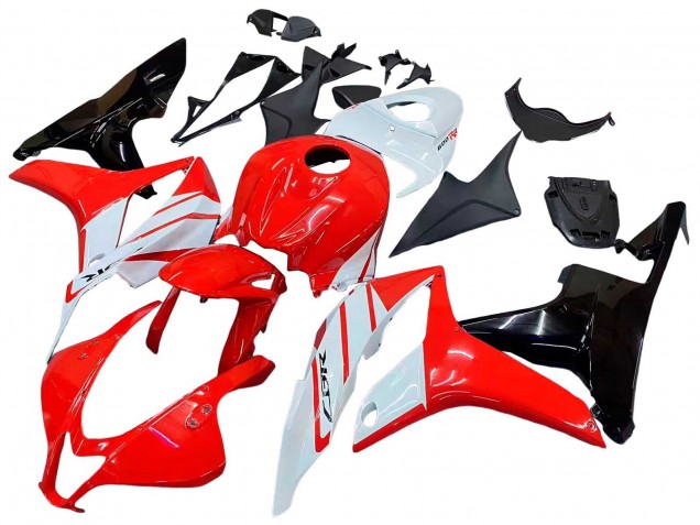 2007-2008 Honda CBR600RR Motorcycle Fairing - White Red Glossy Black Canada Websites