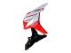 2007-2008 Honda CBR600RR Motorcycle Fairing - White Red Glossy Black Canada Websites