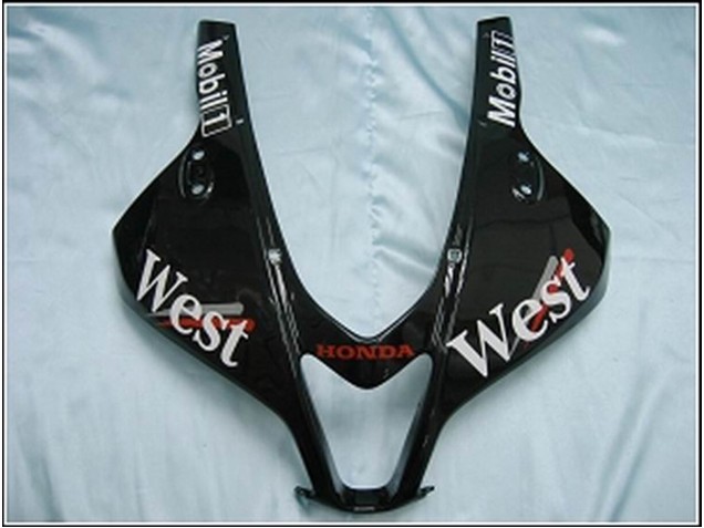 2007-2008 Honda CBR600RR Motorcycle Fairings - Glossy Black White West Canada Websites