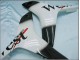 2007-2008 Honda CBR600RR Motorcycle Fairings - Glossy Black White West Canada Websites