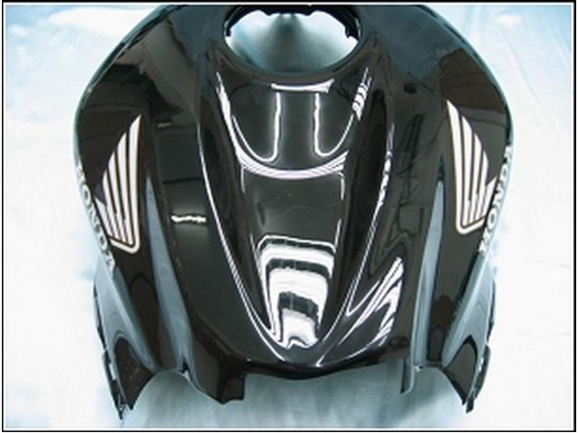 2007-2008 Honda CBR600RR Motorcycle Fairings - Glossy Black White West Canada Websites