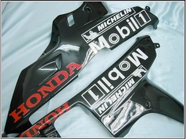 2007-2008 Honda CBR600RR Motorcycle Fairings - Glossy Black White West Canada Websites