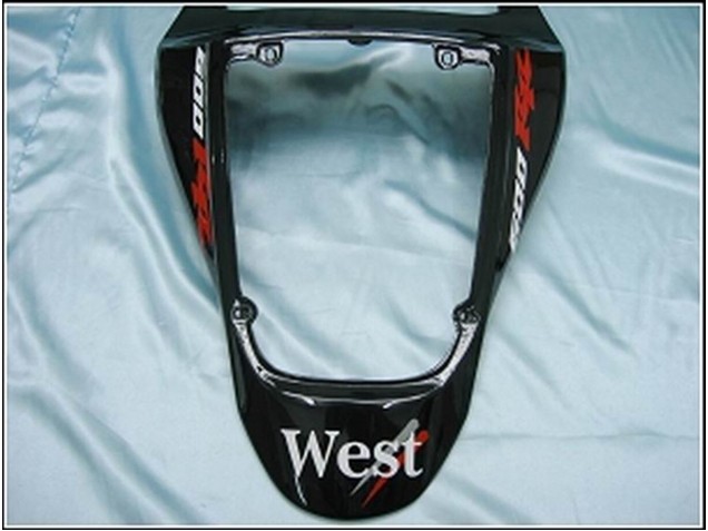 2007-2008 Honda CBR600RR Motorcycle Fairings - Glossy Black White West Canada Websites