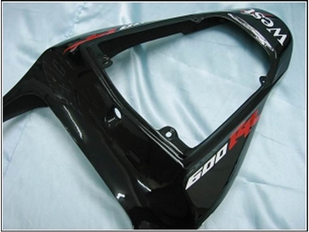 2007-2008 Honda CBR600RR Motorcycle Fairings - Glossy Black White West Canada Websites