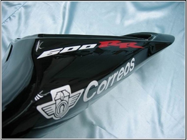 2007-2008 Honda CBR600RR Motorcycle Fairings - Glossy Black White West Canada Websites