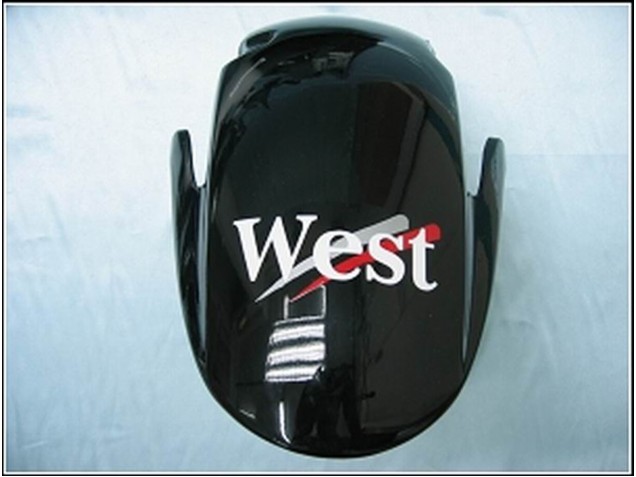 2007-2008 Honda CBR600RR Motorcycle Fairings - Glossy Black White West Canada Websites