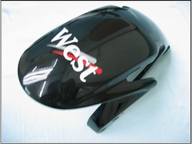2007-2008 Honda CBR600RR Motorcycle Fairings - Glossy Black White West Canada Websites