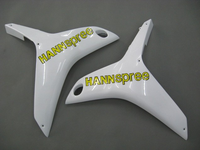 2007-2008 Honda CBR600RR Motorcycle Fairings - White Green Yellow Glossy Black Hannspree Canada Websites