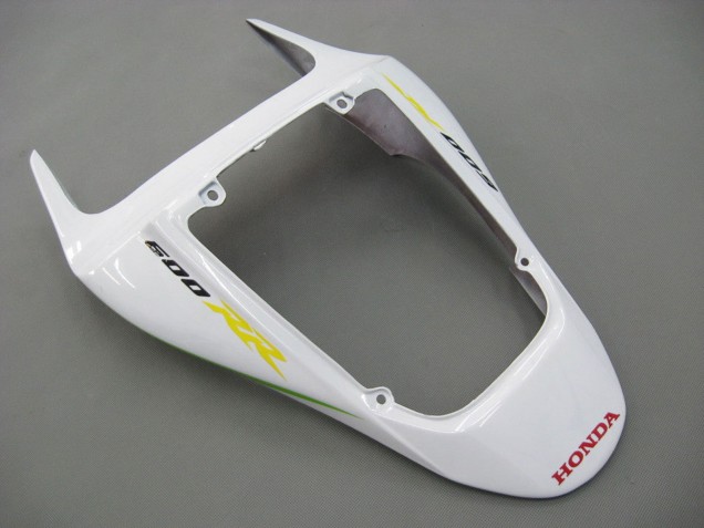2007-2008 Honda CBR600RR Motorcycle Fairings - White Green Yellow Glossy Black Hannspree Canada Websites