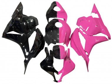 2009-2012 Honda CBR600RR Motorcycle Fairings - Pink Glossy Black Split Canada Websites