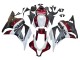 2009-2012 Honda CBR600RR Motorcycle Fairings - White Red Matte Black Canada Websites
