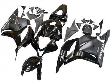2009-2012 Honda CBR600RR Motorcycle Fairings - Glossy Black Matte Black Canada Websites