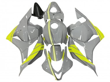 2009-2012 Honda CBR600RR Motorcycle Fairing Kits - Nardo Grey Yellow Canada Websites
