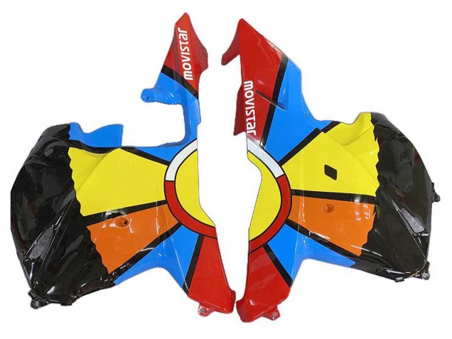 2009-2012 Honda CBR600RR Motorcycle Fairings - Black Multicolor MoviStar Canada Websites