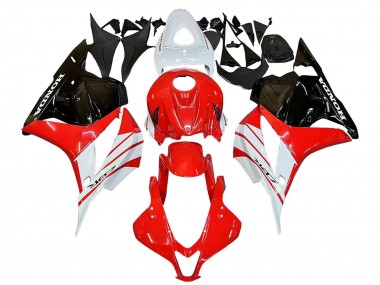 2009-2012 Honda CBR600RR Motorcycle Fairing - White Red Glossy Black Canada Websites