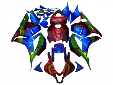 2009-2012 Honda CBR600RR Motorcycle Fairings - Blue Red Green Canada Websites