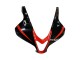 2009-2012 Honda CBR600RR Motorcycle Fairings - Red Glossy Black Matte Black Stripe Canada Websites