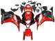 2009-2012 Honda CBR600RR Motorcycle Fairings - Red Glossy Black Matte Black Stripe Canada Websites