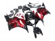 2009-2012 Honda CBR600RR Motorcycle Fairings - Red Glossy Black Canada Websites