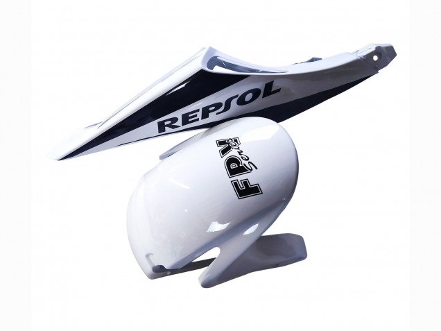 2013-2023 Honda CBR600RR Motorcycle Fairings - White Glossy Black Repsol Canada Websites