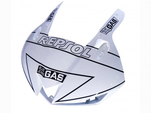 2013-2023 Honda CBR600RR Motorcycle Fairings - White Glossy Black Repsol Canada Websites