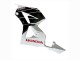 2013-2023 Honda CBR600RR Motorcycle Fairing Kits - White Glossy Black Canada Websites